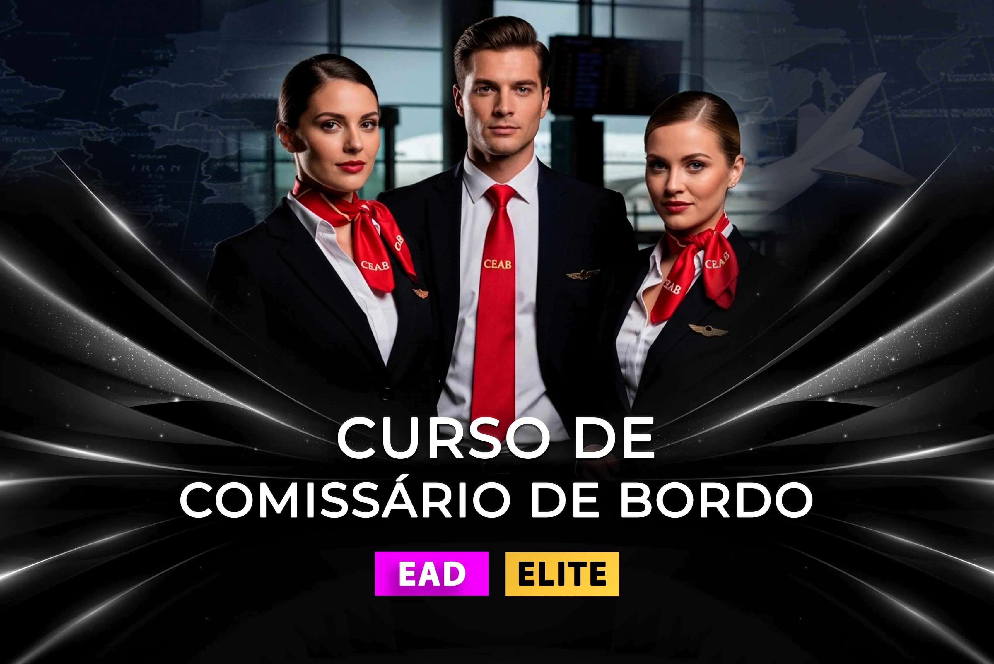Comissário de Bordo / Voo / Aeromoça