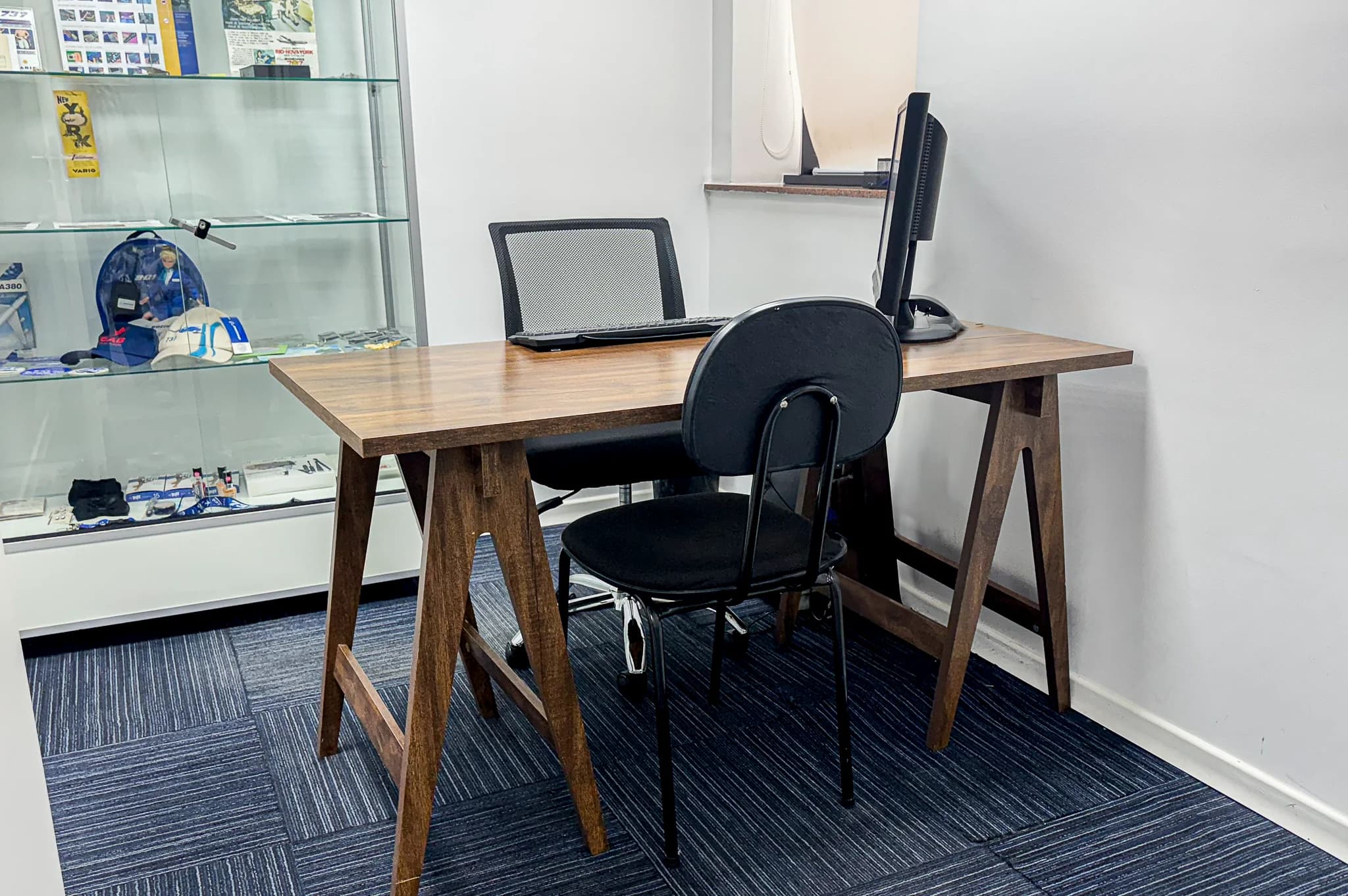 Sala de atendimento do CEAB para orientação de alunos