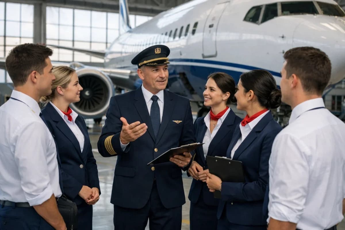 Como Escolher a Melhor Escola de Aviação para Comissário