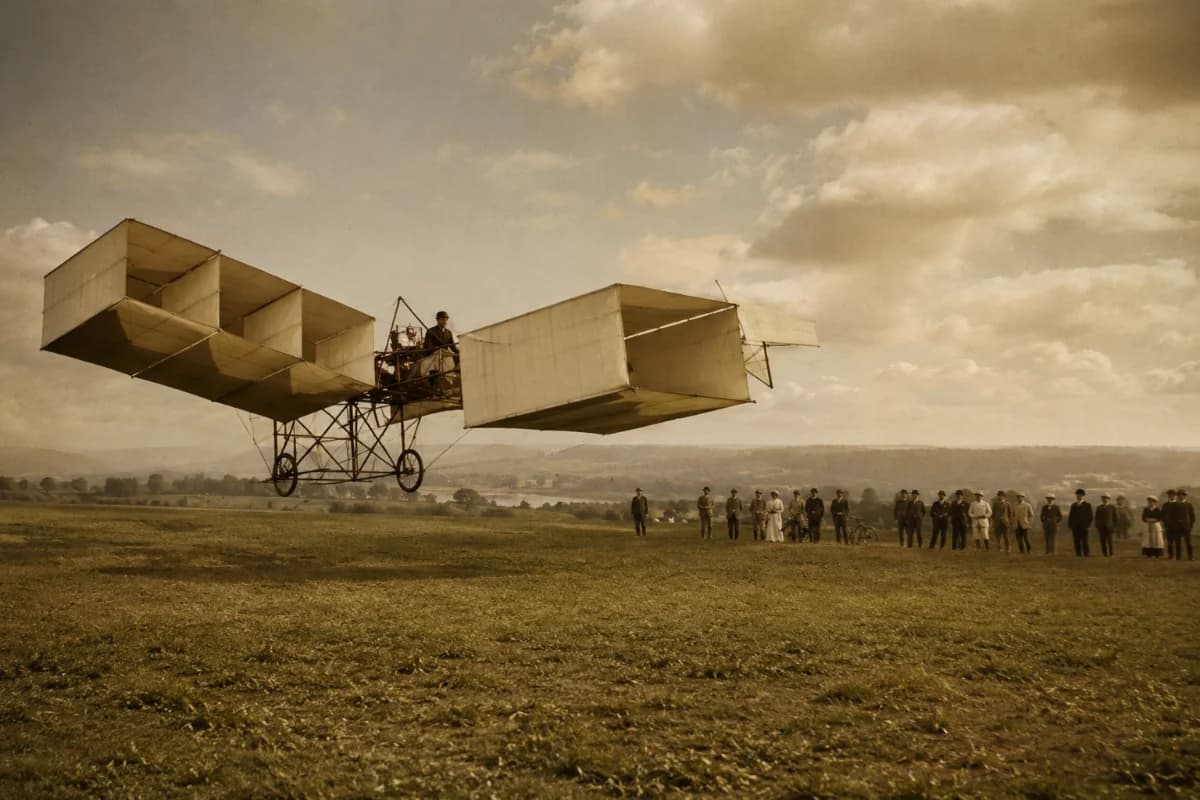 Como Nasceu a Aviação no Mundo