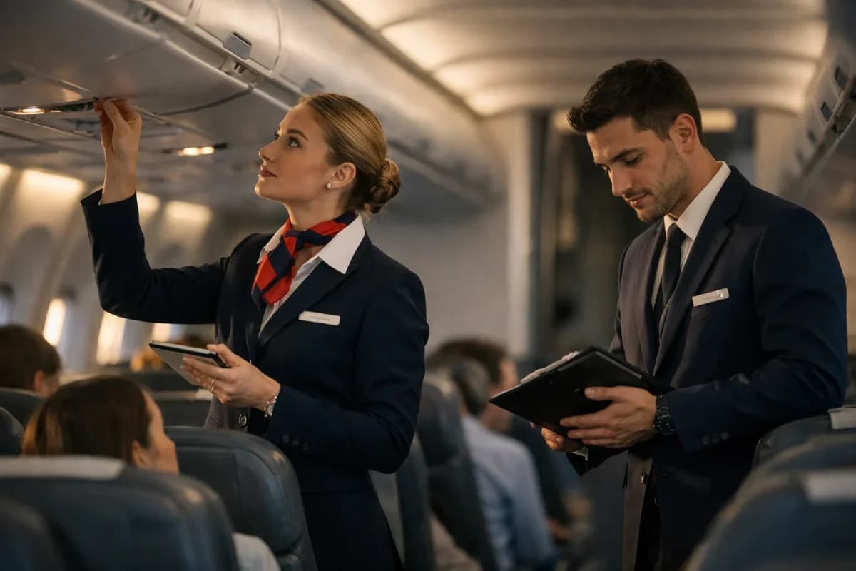 Vale a pena ser comissário de bordo? Salário, rotina e realidade da profissão