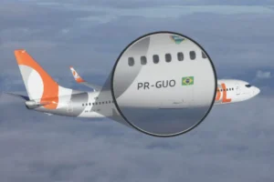 placa dos aviões