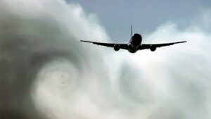 Turbulências em aviões