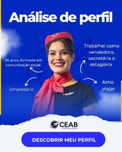 Análise de perfil para comissário de bordo