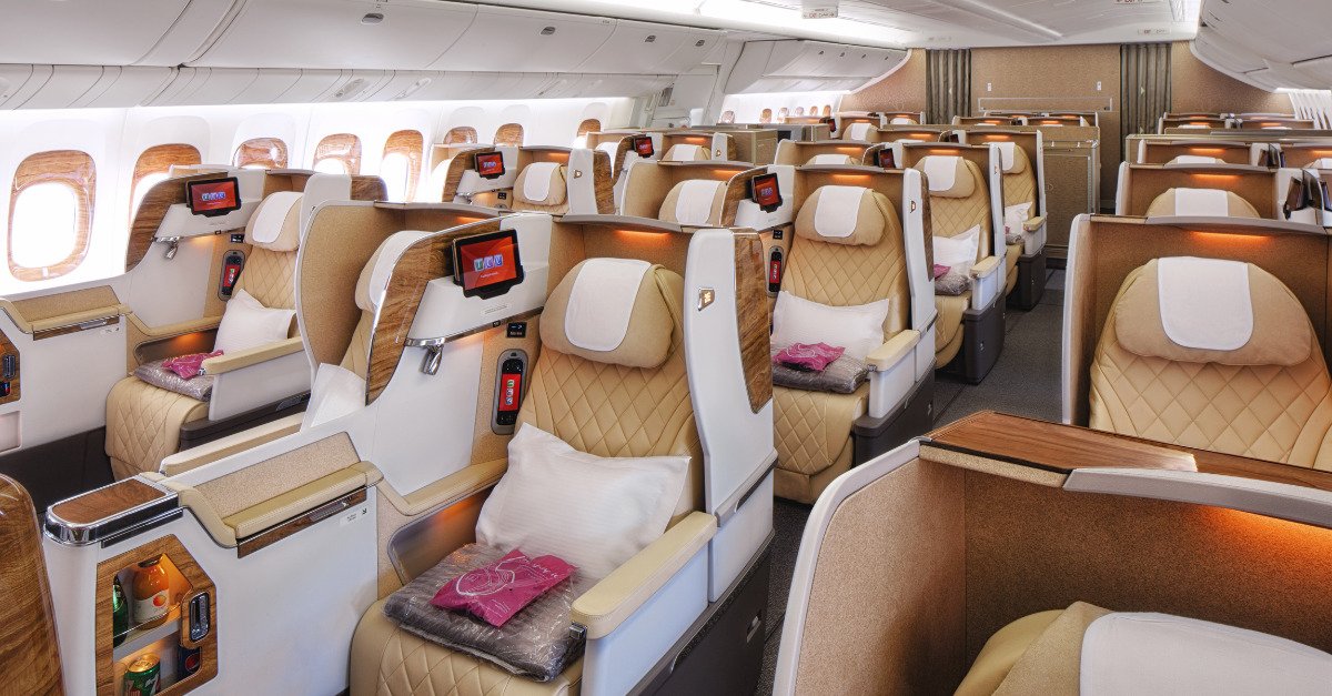 classe executiva - Emirates